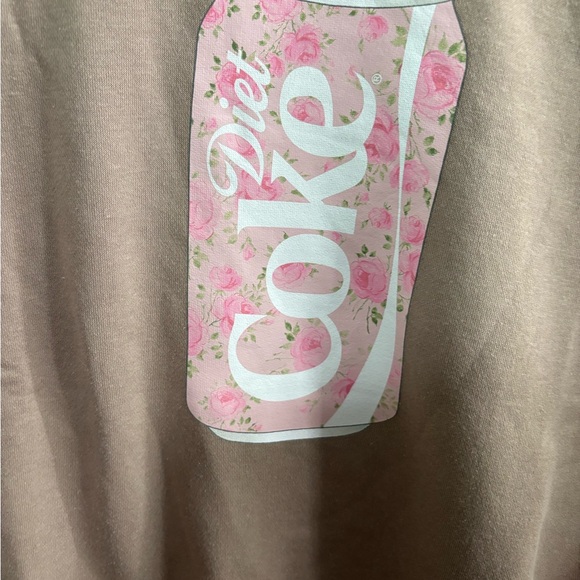 Womens Coquette Diet Coke
Can Pink Crewneck
Sweatshirt - Picture 5 of 5